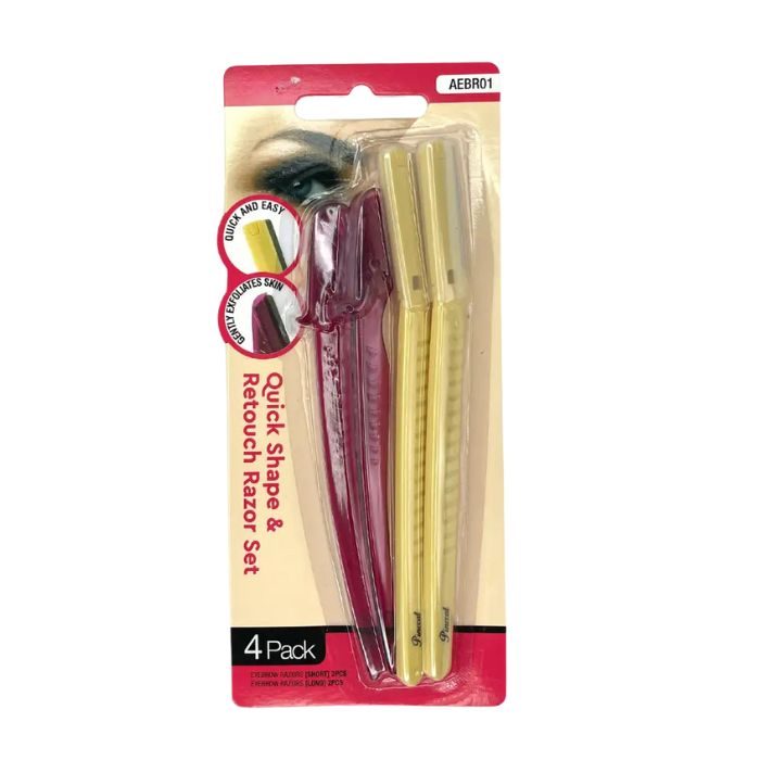 ABSOLUTE HOT ENSEMBLE DE RASOIR DE MISE EN FORME ET DE RETOUCHE RAPIDE PACK DE 4 ABSOLUTE HOT ENSEMBLE DE RASOIR DE MISE EN FORME ET DE RETOUCHE RAPIDE PACK DE 4