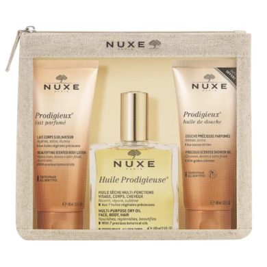 NUXE PRODIGIEUX TROUSSE TRAVEL BEAUTIFUL NUXE PRODIGIEUX TROUSSE TRAVEL BEAUTIFUL