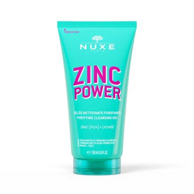 NUXE ZINC POWER GELEE NETTOYANTE PURIFIANTE 150 ML NUXE ZINC POWER GELEE NETTOYANTE PURIFIANTE 150 ML