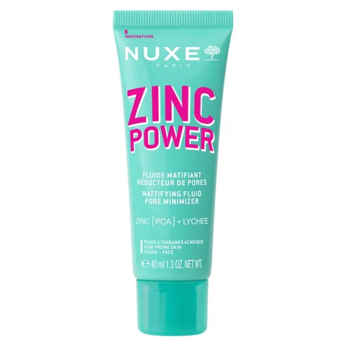 NUXE POWER ZINC FLUIDE MATIFIANT REDUCTEUR DE PORES 40 ML NUXE POWER ZINC FLUIDE MATIFIANT REDUCTEUR DE PORES 40 ML