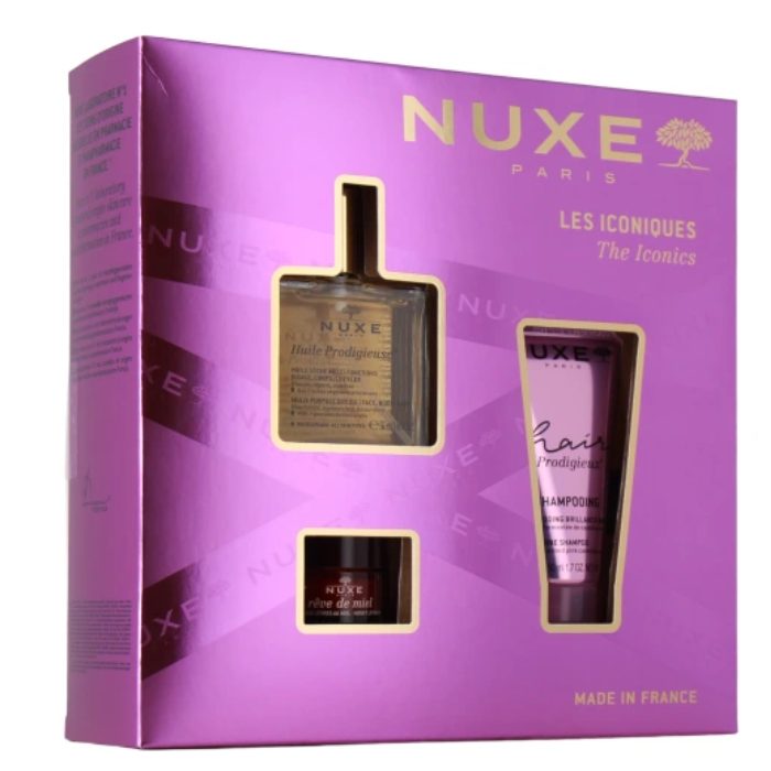 NUXE COFFRET LES ICONIQUES NUXE COFFRET LES ICONIQUES