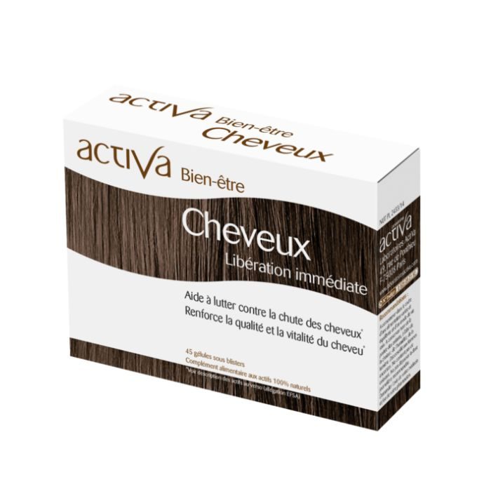 ACTIVA CHEVEUX 45 GELULES SOUS BLISTERS ACTIVA CHEVEUX 45 GELULES SOUS BLISTERS