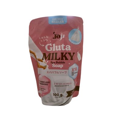 JOJI GLUTA MILKY SPPA BUBBLE SOAP 100 G JOJI GLUTA MILKY SPPA BUBBLE SOAP 100 G