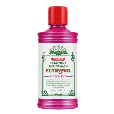 EUTHYMOL MILD MINT MOUTHWASH 500 ML EUTHYMOL MILD MINT MOUTHWASH 500 ML