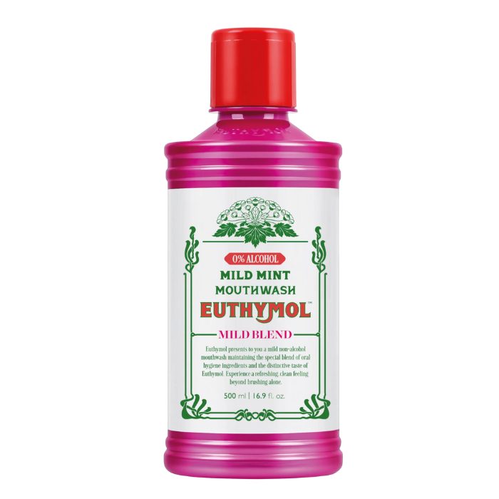 EUTHYMOL MILD MINT MOUTHWASH 500 ML EUTHYMOL MILD MINT MOUTHWASH 500 ML