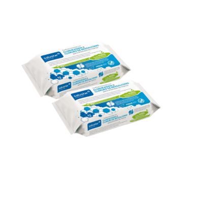 SALUSTAR LINGETTES HUMIDES PACK DE 2 SALUSTAR LINGETTES HUMIDES PACK DE 2
