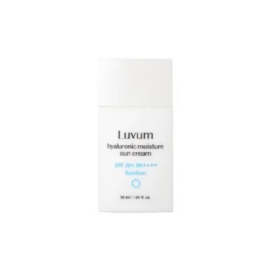 LUVUM HYALURONIC MOISTURE SUN CREAM SPF50+PA++ BAMBOO 30ML LUVUM HYALURONIC MOISTURE SUN CREAM SPF50+PA++ BAMBOO 30ML