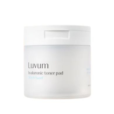 LUVUM HYALURONIC TONER PAD WITH HAZEL 60 PADS LUVUM HYALURONIC TONER PAD WITH HAZEL 60 PADS