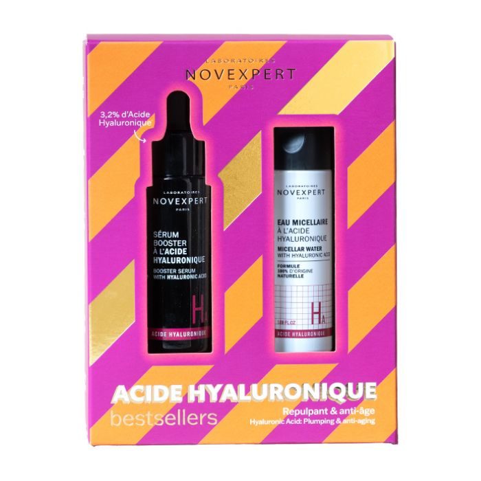 NOVEXPRET ACIDE HYALUORONIQUE SERUM BOOSTER + EAU MICELLAIRE