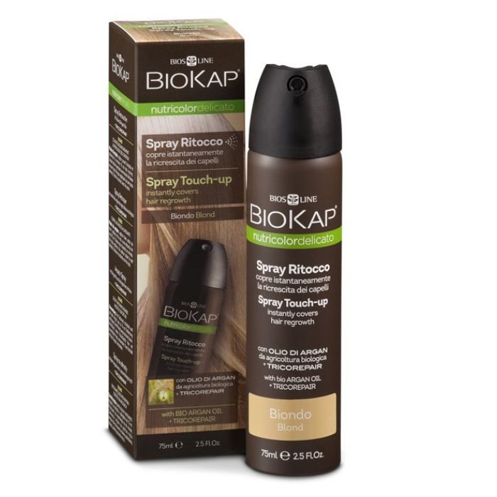 BIOKAP NUTRICOLOR SPRAY RETOUCHE BLOND 75 ML
