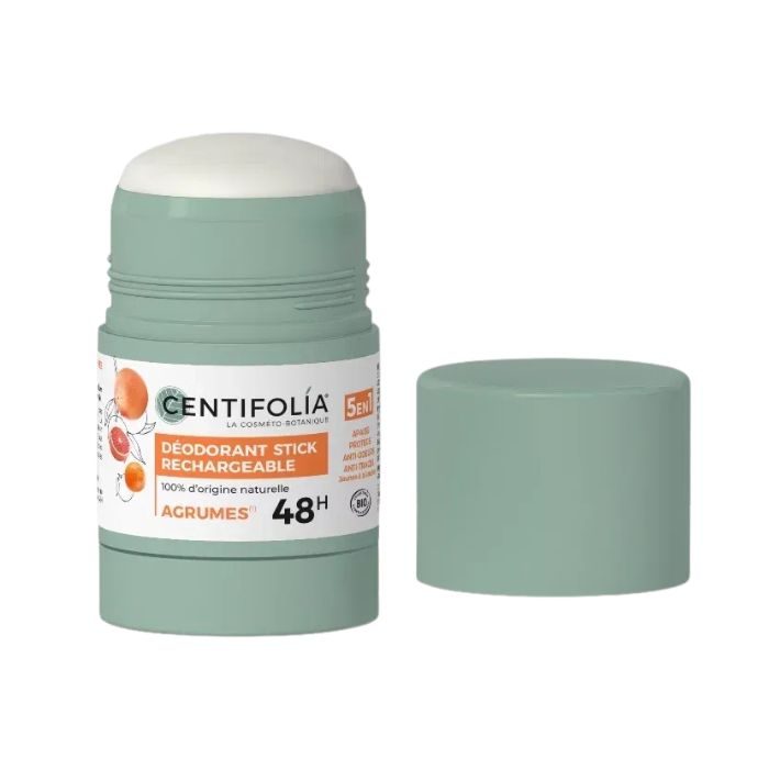 CENTIFOLIA DEODORANT STICK 48H RECHARGEABLE AGRUMES 