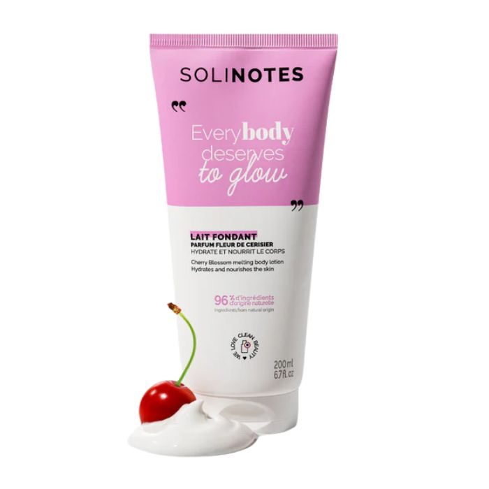 SOLINOTES LAIT FONDANT PARFUM FLEUR DE CERISIER 200 ML