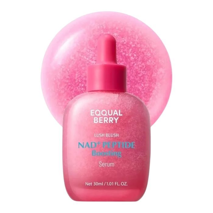 EQQUAL BERRY LUSH BLUSH NAD+PEPTIDE BOOSTING SERUM 30 ML