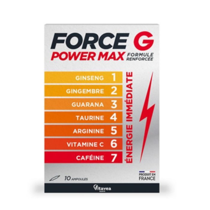 VITAVEA FORCE G POWER MAX 10 AMPOULES
