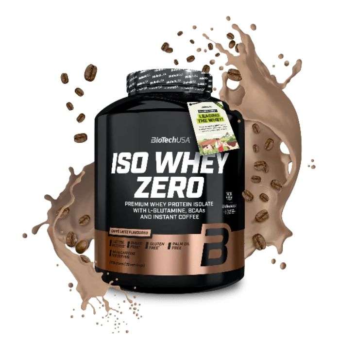 BIOTECHUSA ISO WHEY ZERO CAFE LATTE FLAVORED 1816 G