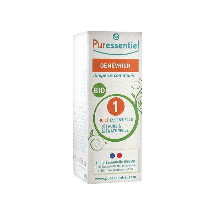 PURESSENTIEL huile essentielle Genevrier 5 ml bio - Pharma