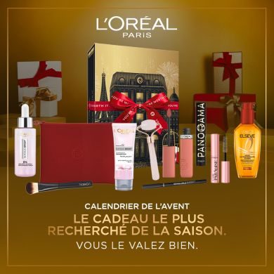 L'OREAL PARIS YOURE WORTH IT 10 JOURS MINI CALENDRIER DE L'AVENT