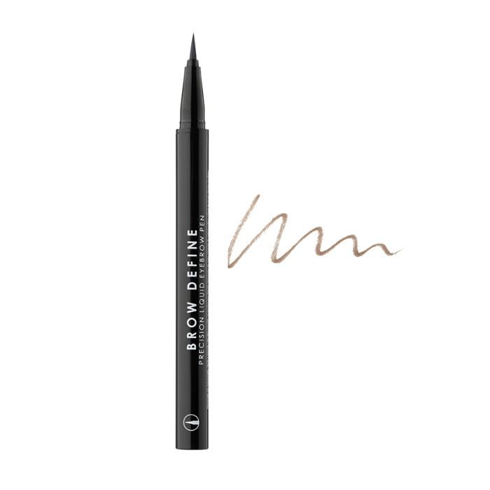 MUA BROW DEFINE PRECISION LIQUID EYEBROW PEN DARK BROWN 