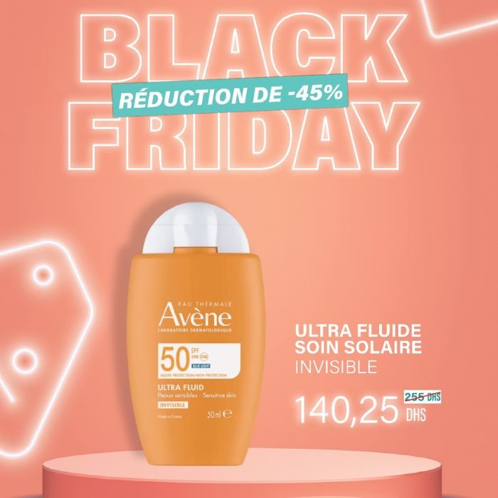 AVENE ULTRA FLUID PERFECTEUR SPF 50 BLUE LIGHT 50 ML PEAU SENSIBLE