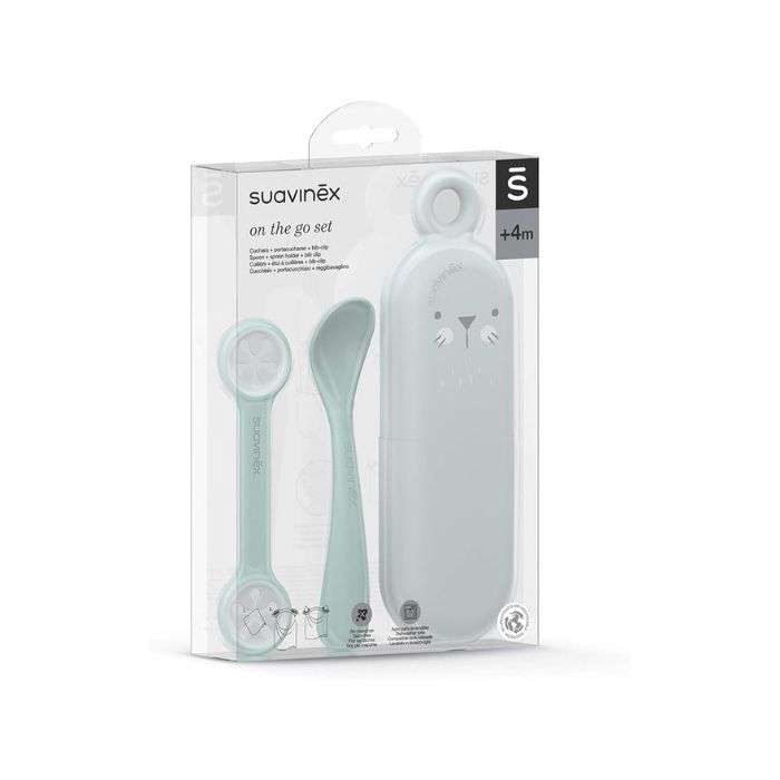 SUAVINEX ON THEGO CUTLERY SET +4M 