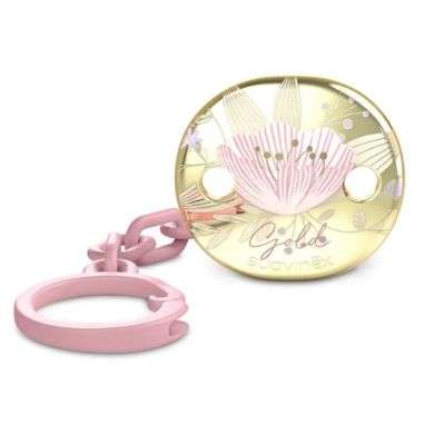 SUAVINEX PREMIUM GOLD EDITION ATTACHE SUCETTE +0M