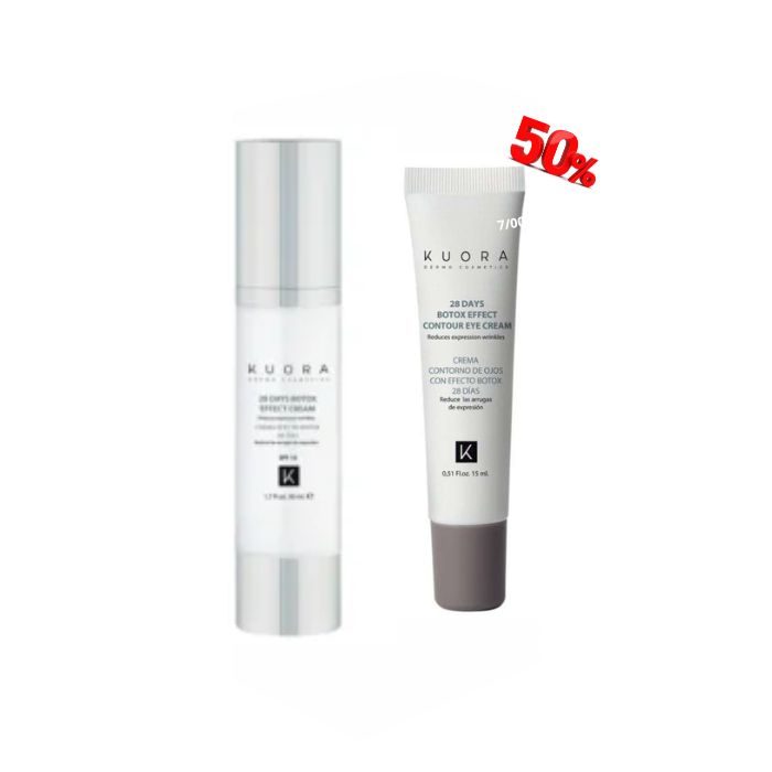 KUORA OFFRE SPECIALE CREME 28 DAYS BOTOX 50ML + CONTOUR YEUX 15ML