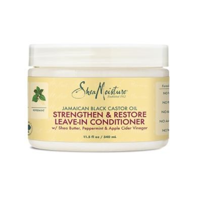 Shea Moisture - Jamaican Black Castor Oil Leave In (Après-shampoing sans rinçage) 340 ML
