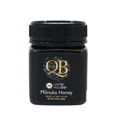 QB MANUKA HONEY UMF 15+ MGO 510+ 500 G 250G