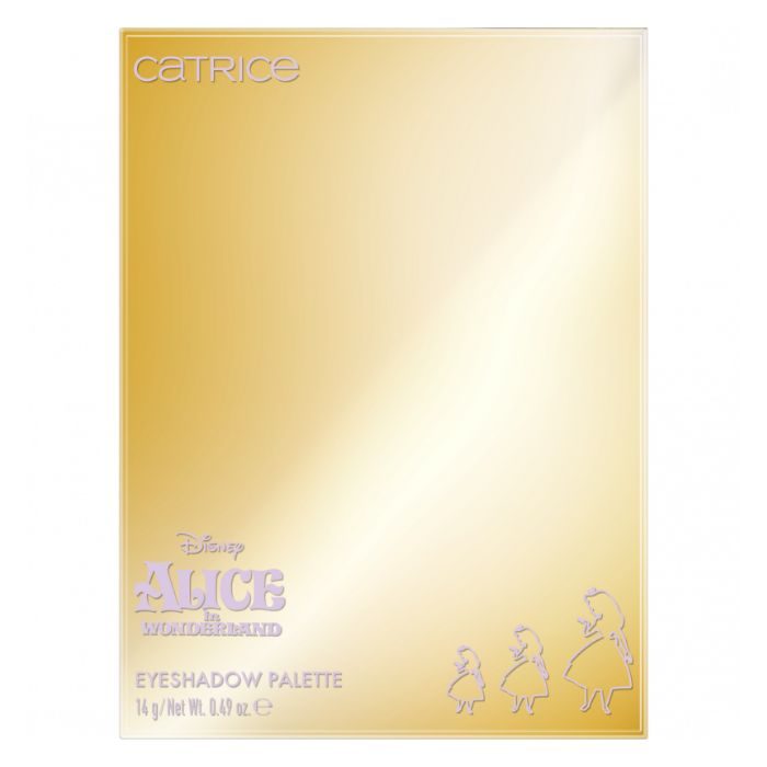 CATRICE DISNEY ALICE IN WONDERLAND PALETTE DE FARDS A PAUPIERES C02 IN A WORLD OF MY OWN