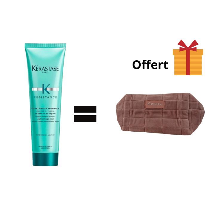 KERASTASE RESISTANCE EXTENSIONISTE THERMIQUE 150 ML + TROUSSE OFFERTE