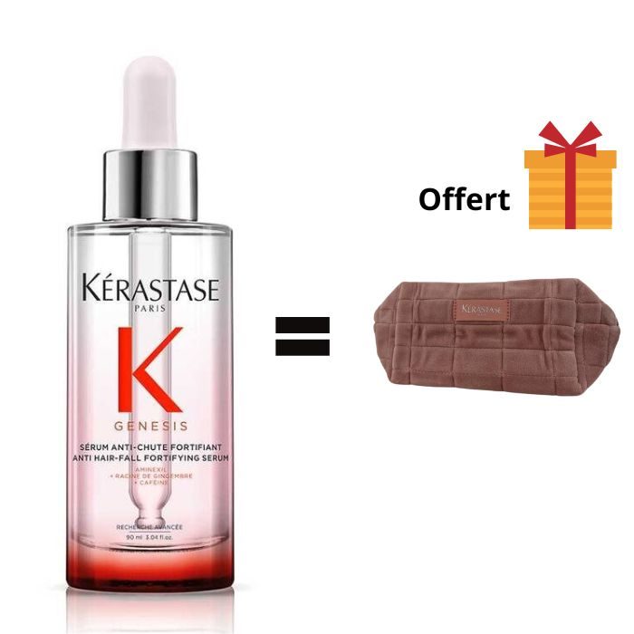 KERASTASE GENESIS SERUM ANTI-CHUTE FORTIFIANT 90 ML + TROUSSE OFFERTE