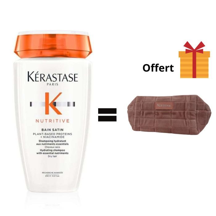 KERASTASE NUTRITIVE BAIN SATIN 250 ML + TROUSSE OFFERTE