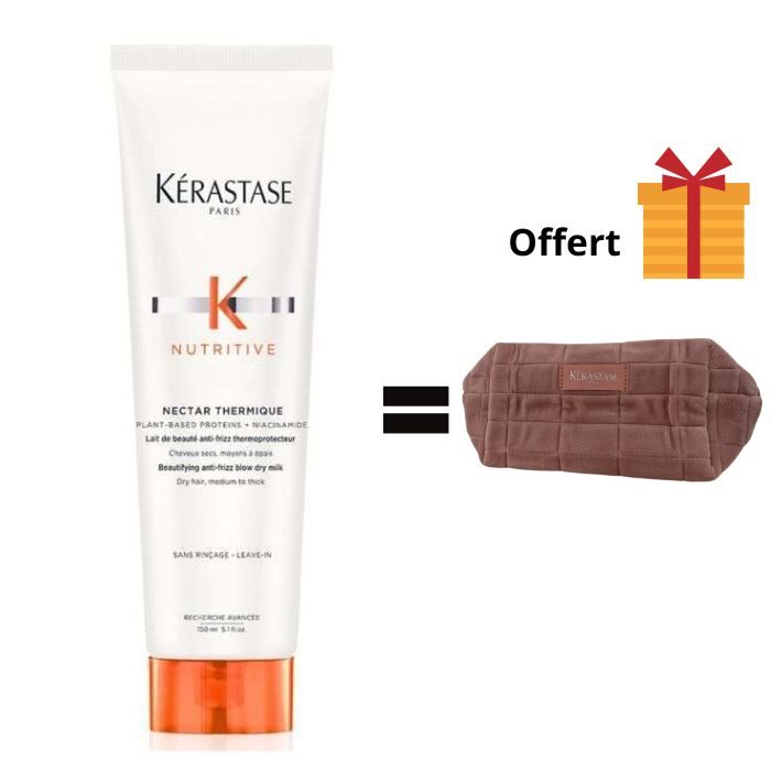 KERASTASE NUTRITIVE NECTAR THERMIQUE 150 ML + TROUSSE OFFERTE