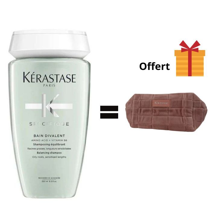 KERASTASE SPECIFIQUE BAIN DIVALENT 250 ML + TROUSSE OFFERTE