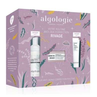 ALGOLOGIE COFFRET VOTRE ROUTINE ANTI AGE CORRECTION RIVAGE 