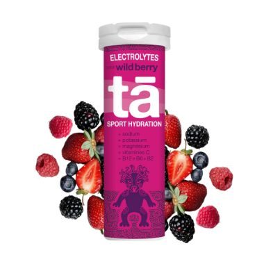 TA SPORT HYDRATATION ELECTROLYTES GOUT WILD BERRY 12 COMPRIMES EFFERVESCENT