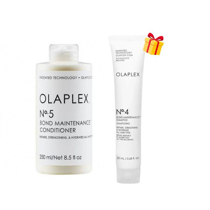 OLAPLEX OFFRE BOND MAINTENANCE N 5 APRES SHAMPOOING 250 ML + N4 SHAMPOO 20ML OFFERT