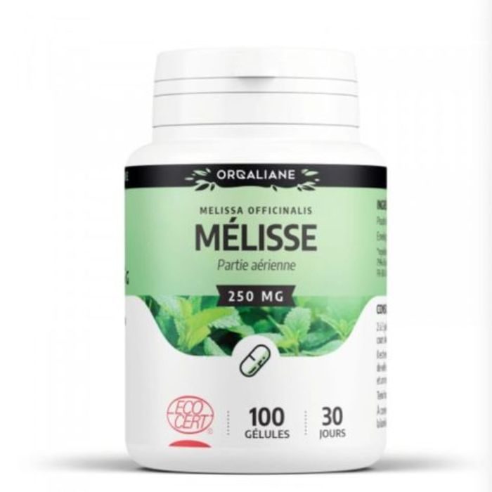 ORGALIANE MELISSE FEUILLE 100 GELULES