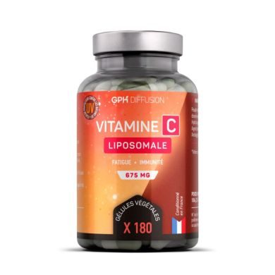 GPH DIFFUSION VITAMINE C LIPOSOMALE 675 MG 180 GELULES