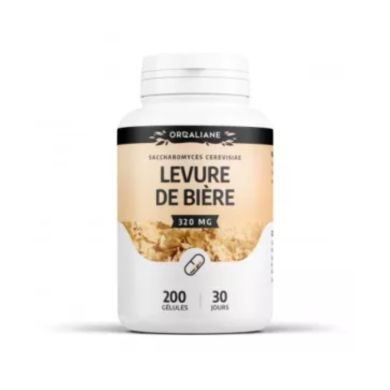 GPH ORGALIANE LEVURE DE BIERE 320 MG 200 GELULES
