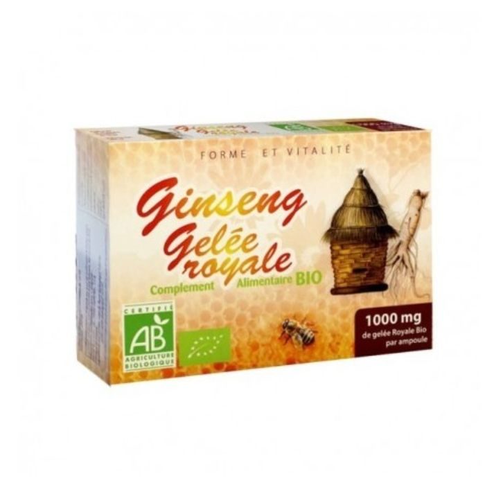 GPH GINSENG GELEE ROYALE BIO 1000 mg 20 AMPOULES