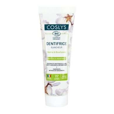 COSLYS DENTIFRICE BLANCHEUR MENTHE ET BICARBONATE 100 G