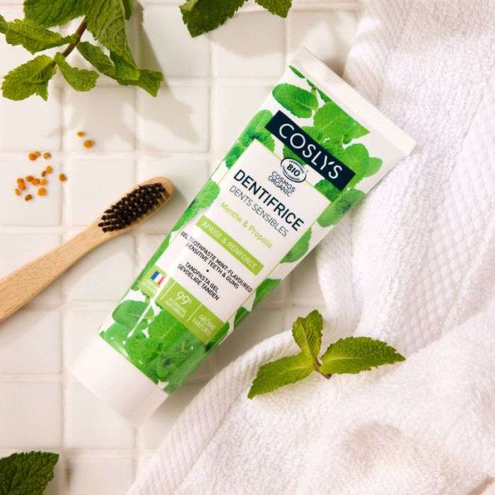 COSLYS DENTIFRICE DENTS SENSBLES MENTHE ET PROPOLIS 75 ML