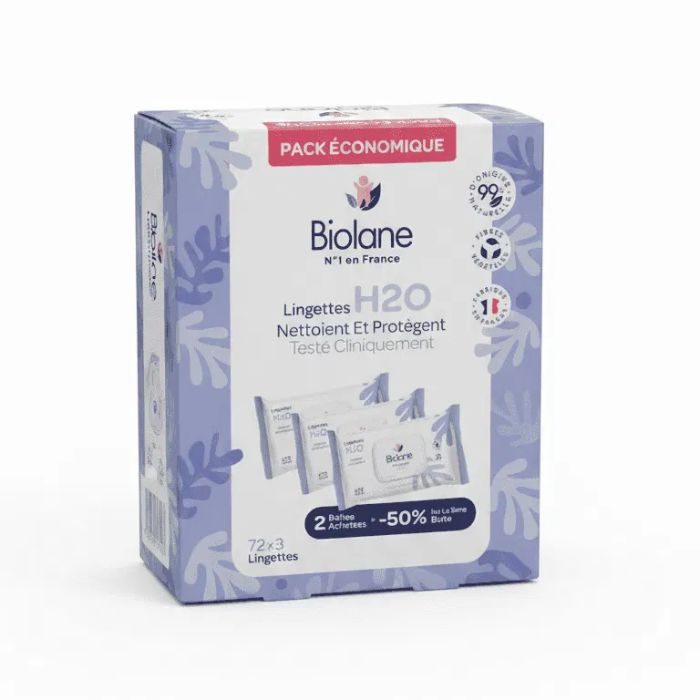 BIOLANE PACK ECONOMIQUE 723 LINGETTES