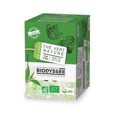 BIODYSSEE INFUSION THE VERT NATURE 20 SACHETS