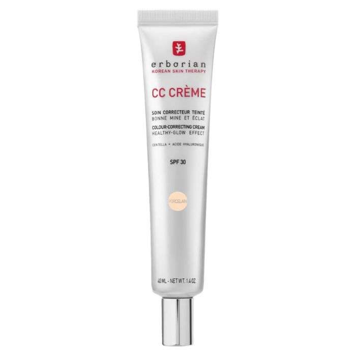 ERBIRIAN CC CREME SOIN CORRECTEUR TEINTE SPF 30 PORCELAIN 40 ML 
