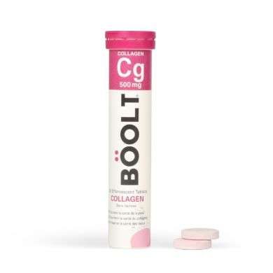 BOOLT COLLAGEN CG 500MG 20 EFFERVESCENT TABLETS