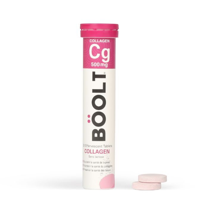 BOOLT COLLAGEN CG 500MG 20 EFFERVESCENT TABLETS