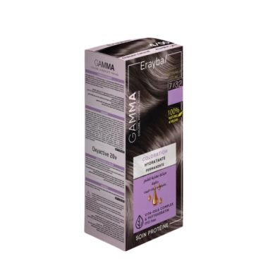 ERAYBA GAMMA COLORATION HYDRATANTE PERMANENTE 7-32 BLOND DORE IRISE
