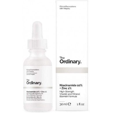 The Ordinary Niacinamide 10% + Zinc 1% / 60ml The Ordinary Niacinamide 10% + Zinc 1% / 60ml